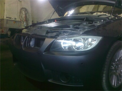 MONTÁŽ NÁRAZNÍKA M3 BMW E90