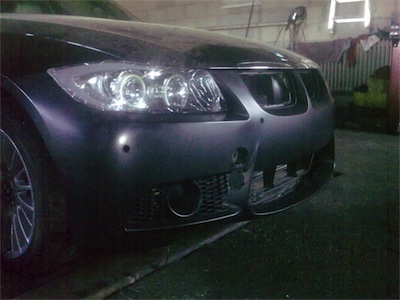 MONTÁŽ NÁRAZNÍKA M3 BMW E90